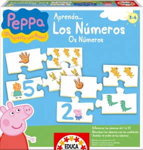 Juego Peppa Pig aprendo los números_Blog Juguetes e ideas