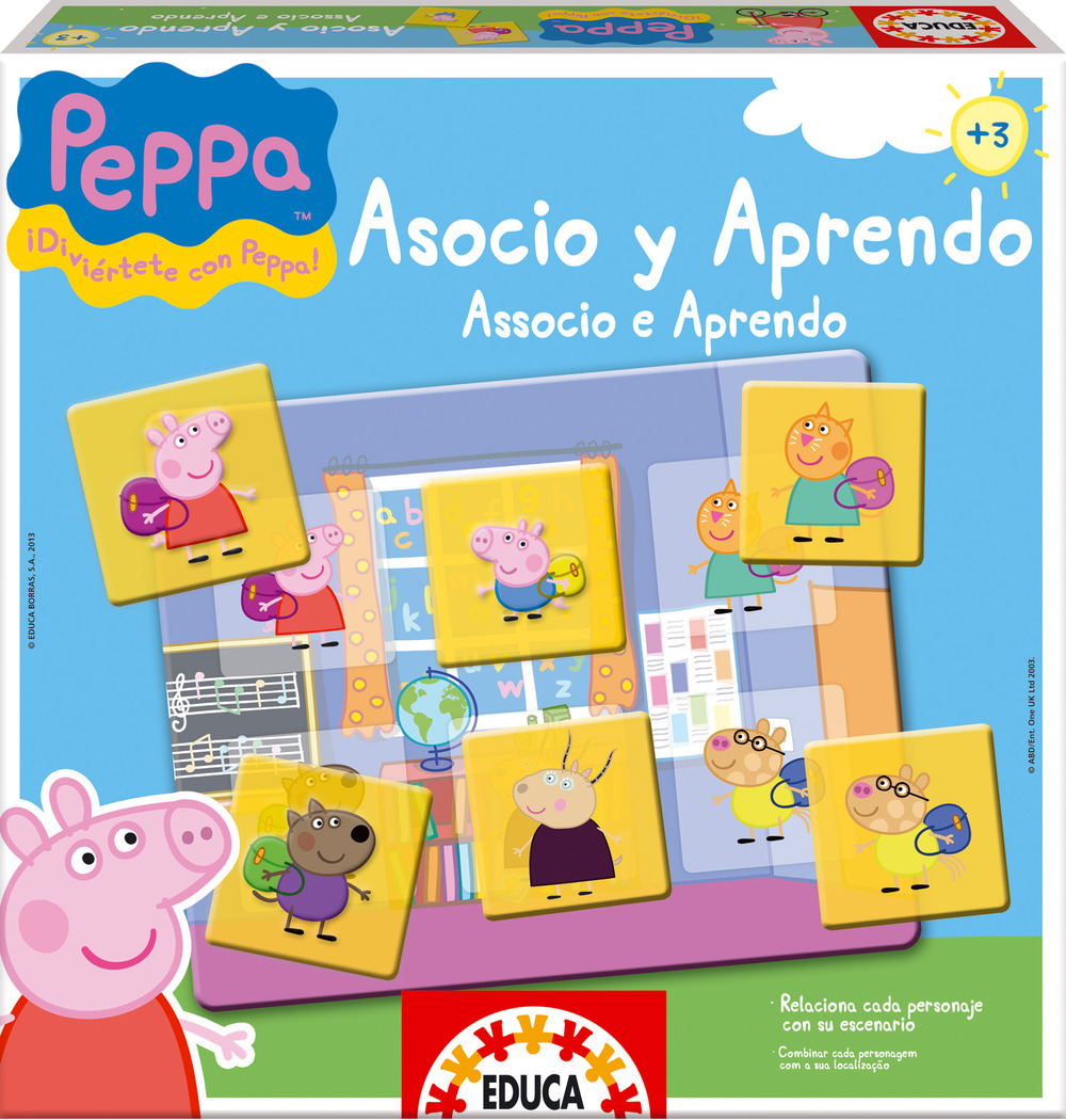 montar Sí misma La playa Educa lanza al mercado los juegos de Peppa Pig, la cerdita más famosa de la  televisión - Blog de juguetes
