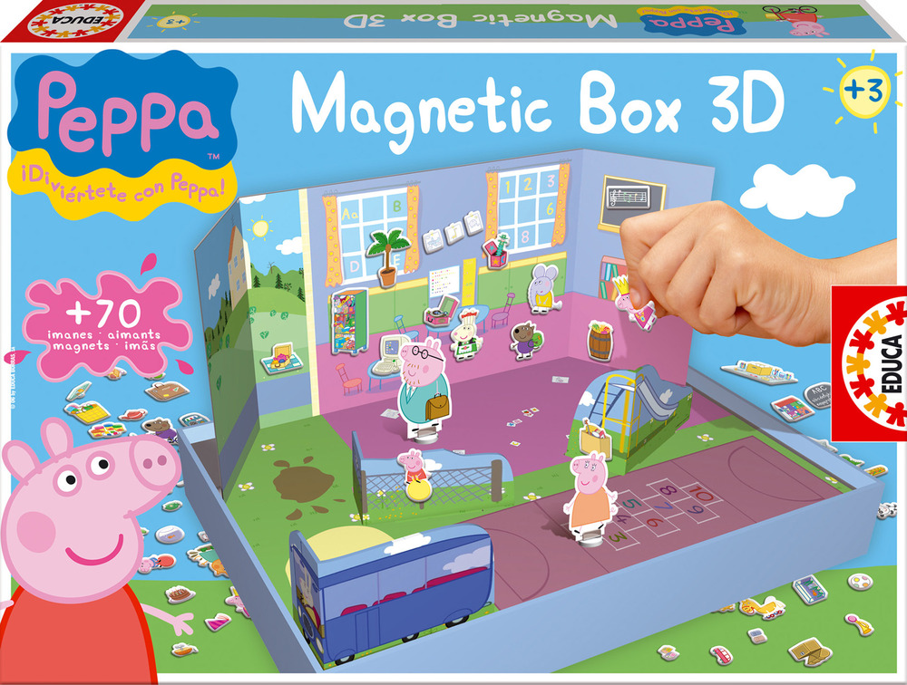 Educa lanza al mercado los juegos de Peppa la cerdita famosa de la televisión - Blog de juguetes