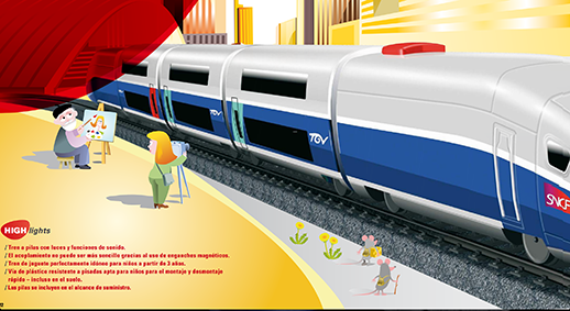 Märklín TGV Duplex 4_ Juguetes e ideas