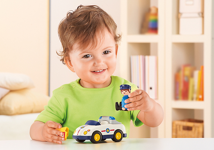 Playmobil 123_Coche de Policia_Juguetes e ideas