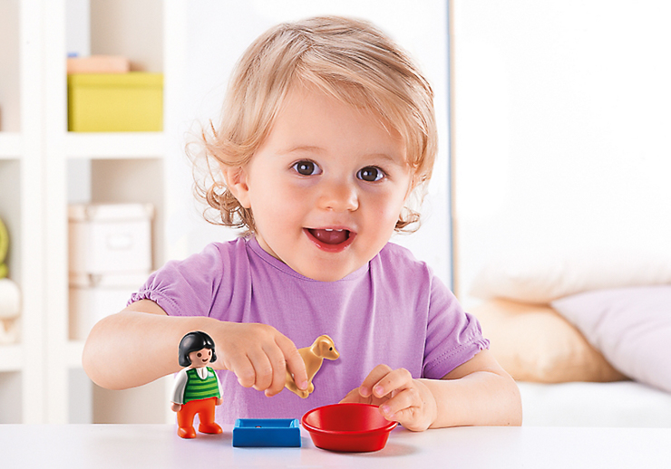 Playmobil 123_Nina con Perro_Juguetes e ideas