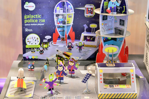Premio Ibertoy 2014 Eco Toys Galactic police de Krooom
