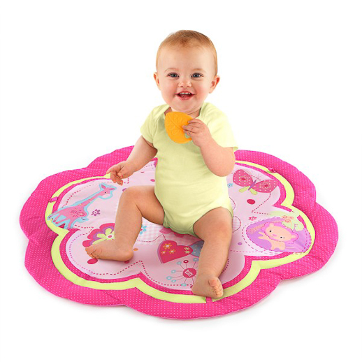 Pretty in pink Bright Starts bebe -safari celebration rosa