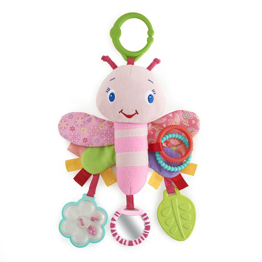 Pretty in pink Bright Starts colgante-mariposa-rosa