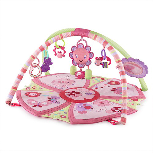 Pretty in pink Bright Starts gimnasio-supreme-rosa