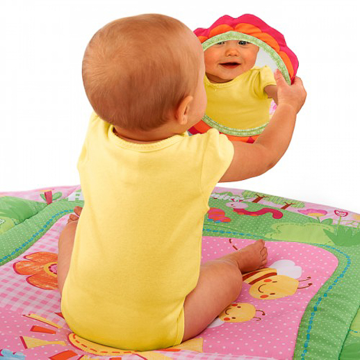 Pretty in pink bebés area-de-juego-deluxe-rosa