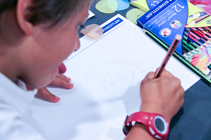 Taller-de-comics-para-ninos-con-Staedtler-Noris-Colour-8