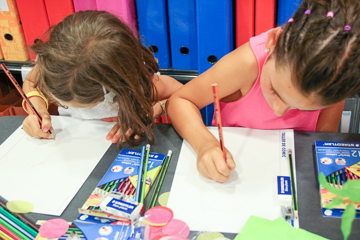 Taller-de-comics-para-ninos-con-Staedtler-Noris-Colour-9