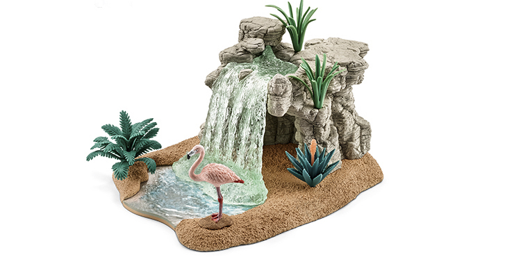 cascada-flamencos-schleich