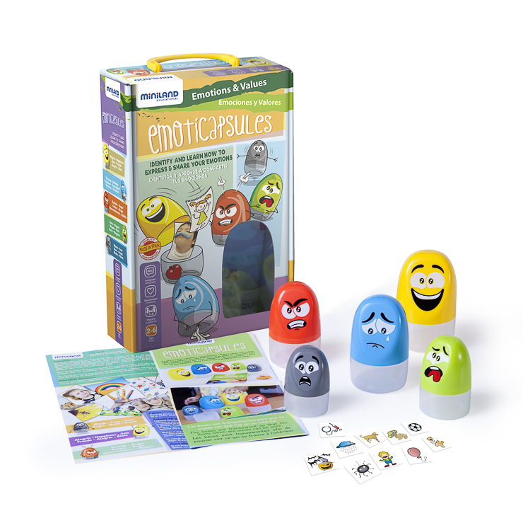 emoticapsules-miniland-jugueteseideas
