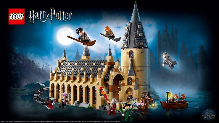 pico tempo Inmersión Gran Comedor de Hogwarts Lego Harry Potter