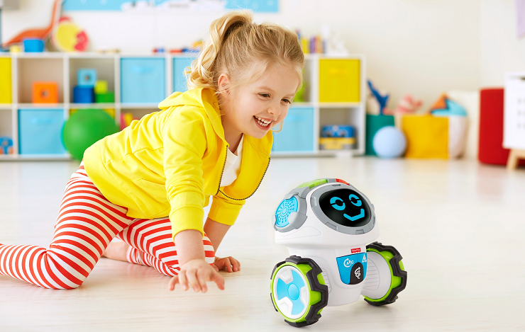 3 años Version Español Fisher-Price Movi Superrobot Juguete educativo para niño 