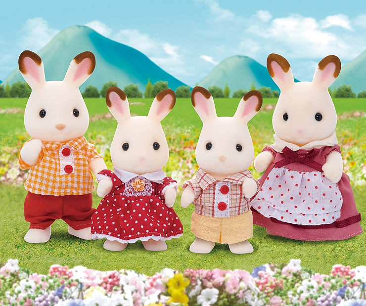 sylvanian-families-familia-conejos-de-chocolate