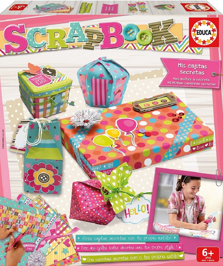 Álbumes de Scrapbook para niños de Educa Borras. Blog de juguetes. Jueguetes E Ideas 2